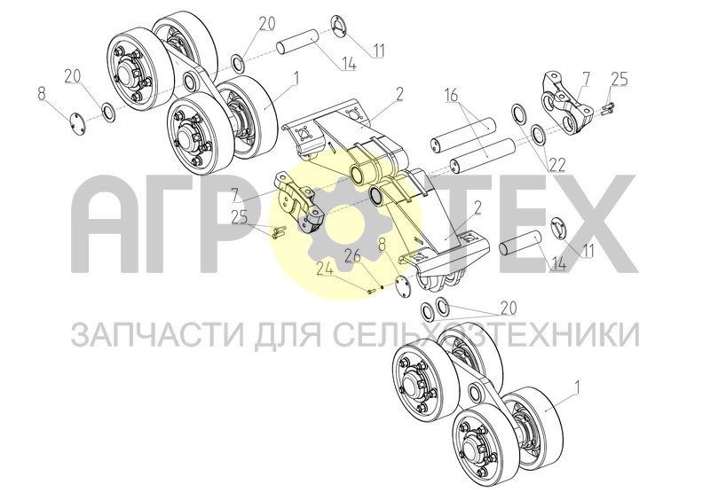 Чертеж Каретка (102.02.00.040)